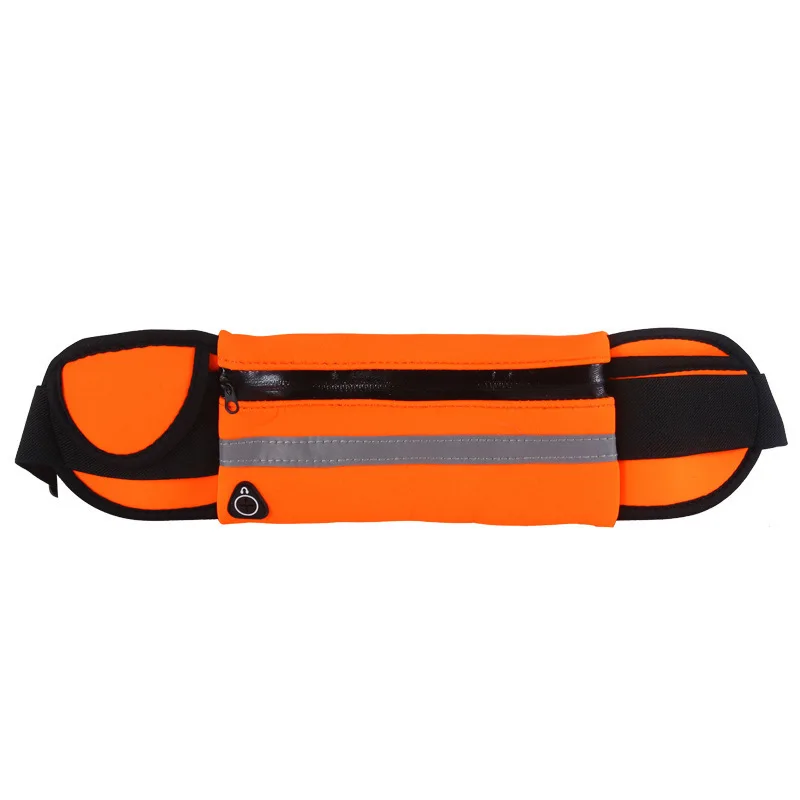 Водонепроницаемый спортивный пояс для бега в тренажерном зале, чехол для телефона, сумка, 6,0 дюймов, повязка на руку для iPhone X 8 7 5 6 6s 7 Plus, держатель - Цвет: orange
