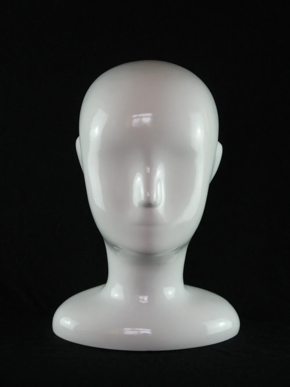 Белая абстрактная яркая женская голова манекена Мужская для шляпы парика|mannequin - Фото №1