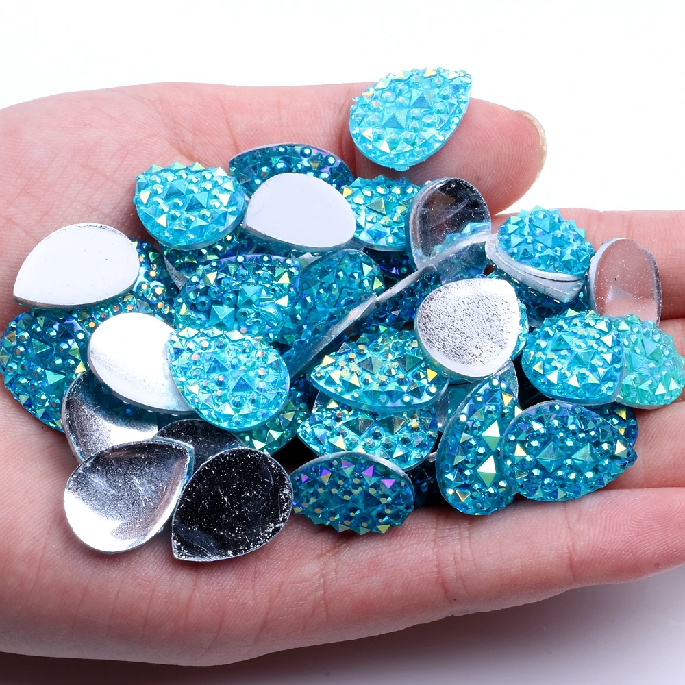 30pcs 7*12mm Rhombus Shape Enamel Beads For Jewelry Making Boho Candy Colorful  Beads For Bracelets Diy Handmade Accessory - Beads - AliExpress