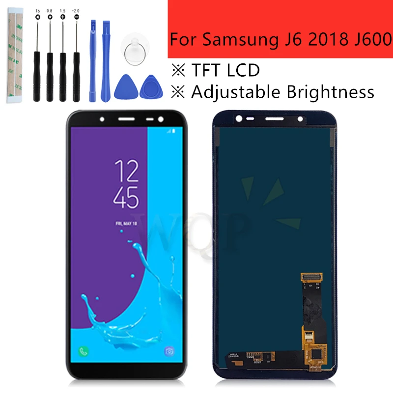 TFT для Samsung Galaxy J6 2018 J600 J600F J600Y ЖК дисплей и сенсорная стеклянная панель в сборе с