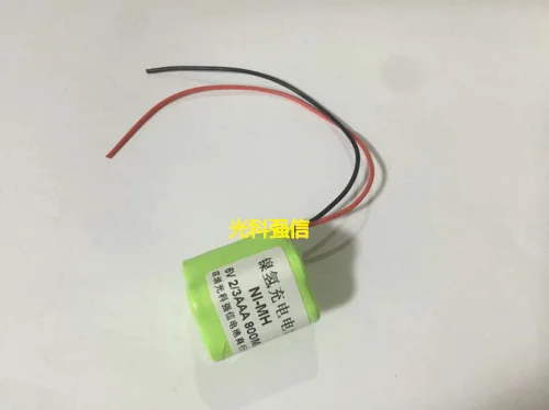 Новые Аутентичные 6 V 2/3AAA 800 MAh никель-водородный аккумулятор Ni-MH монтажная плата медицинское оборудование игрушки