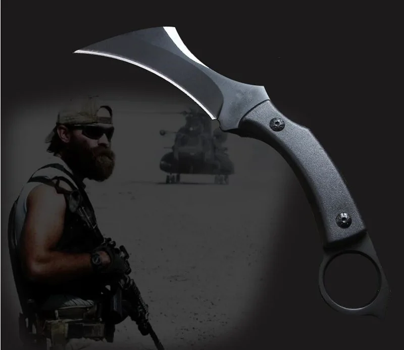 Высокопрочный армейский тактический нож Karambit открытый коготь мачете охотничьи ножи с фиксированным лезвием боевой выживания снаряжение Кемпинг EDC инструмент