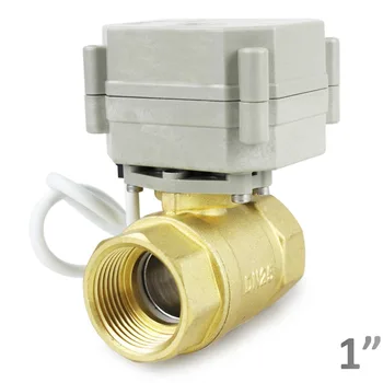 

HSH-Flo 1" DN25 DC12V 2 Way Motorized Ball Valve, Full Bore Brass CR3-01 Electric Ball Valve