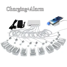 10 в 1 зарядка мобильного телефона для безопасности мобильного телефона система сигнализации Подставка для планшетов с andriod apple кабели и акриловая подставка