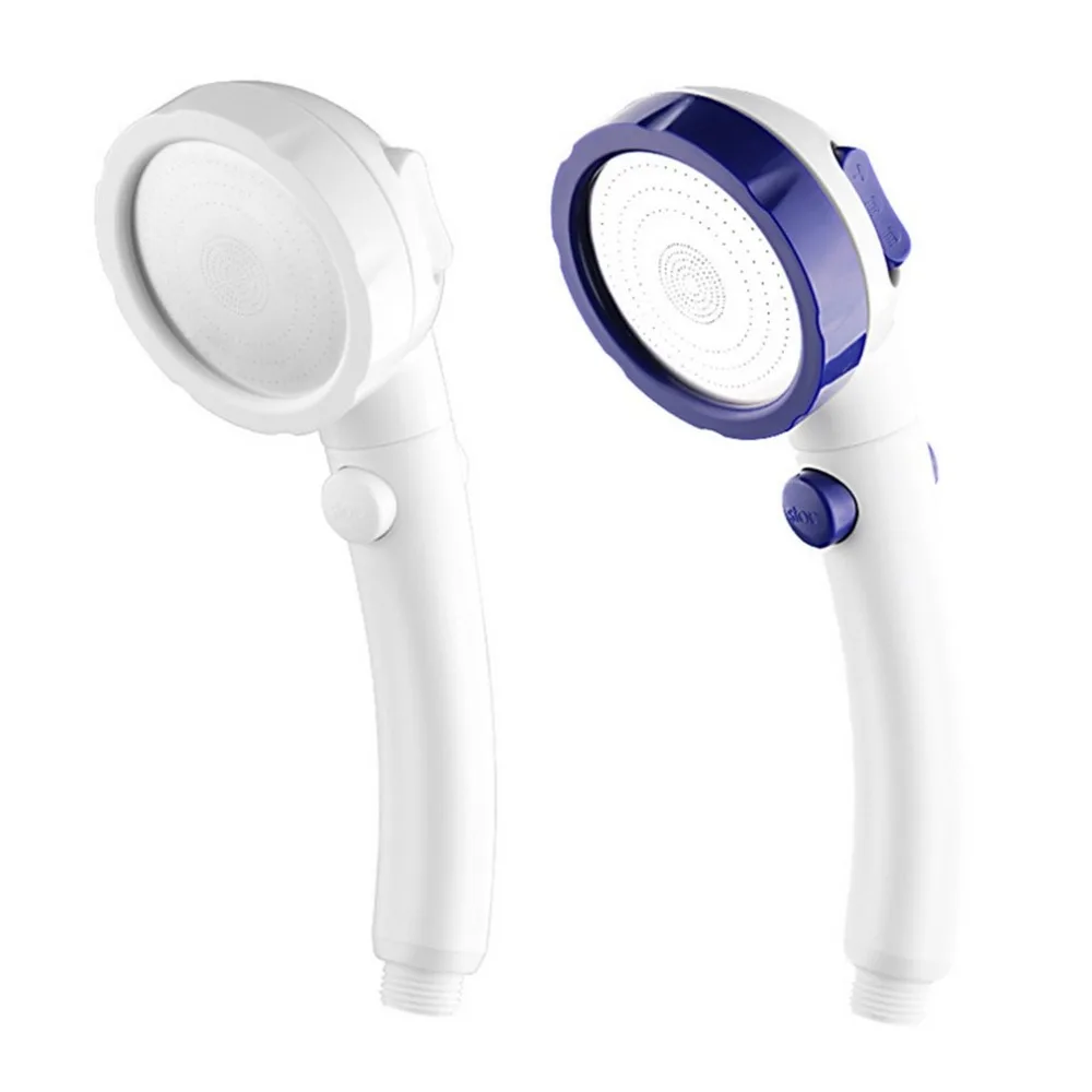 Practical Design 3 Gears High Pressure Watersaving Shower Head Durable Home Use ABS Detachable