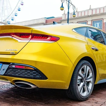 

UBUYUWANT For Hyundai LAFESTA 2018+ Rear Spoiler High Quality ABS Material Primer Color Car Tail Wing Decoration For LAFESTA