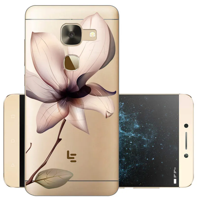 CROWNPRO Letv LeEco Le S3 X626 Funda de silicona suave TPU cubierta Leeco Le 2X620X20X25 fundas traseras Le2 Pro pintado Funda transparente