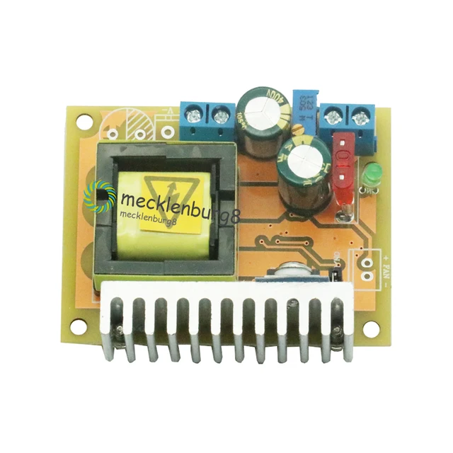 Modulo Booster Alta Tensione 45-390V Convertitore Step-Up DC-DC ZVS - Da 8- 32V A 45-390V, Modulo Booster Alta Tensione Booster 50 Cc - Foto 10