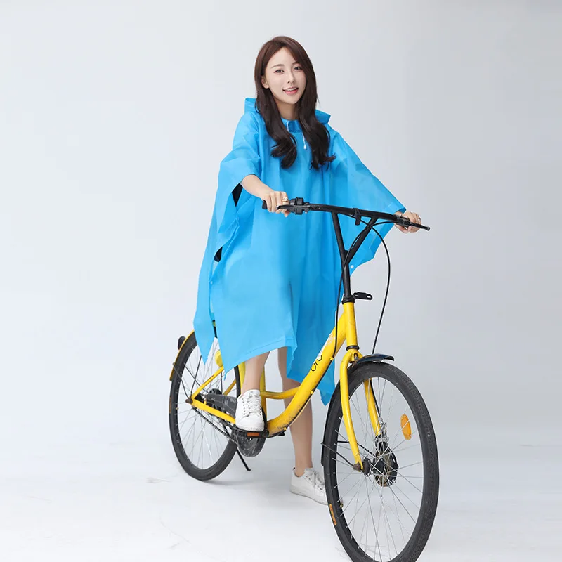 Велоспорт пончо плащ с капюшоном для взрослых плащ пончо для велосипеда непромокаемый плащ Одежда для путешествий на открытом воздухе