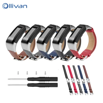 

Replacement Leather Strap For Garmin vivosmart HR Plus Band Wrist Strap For Approach X10 X40 Correa Accessories 5 Colors
