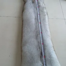 Натуральный мех кожа/Лис на голубом фоне; меховые Шкурки