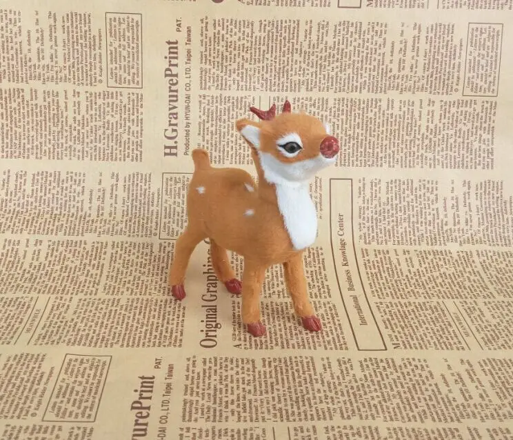 

BJD doll simulation wool-like sika deer Lovely LuWa manual photography props Children gift