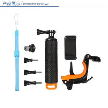 

For GoPro Waterproof Shutter Trigger Floating Selfie Stick Underwater Grip Handle For Xiaoyi For SARGO Diving Buoyancy Stick