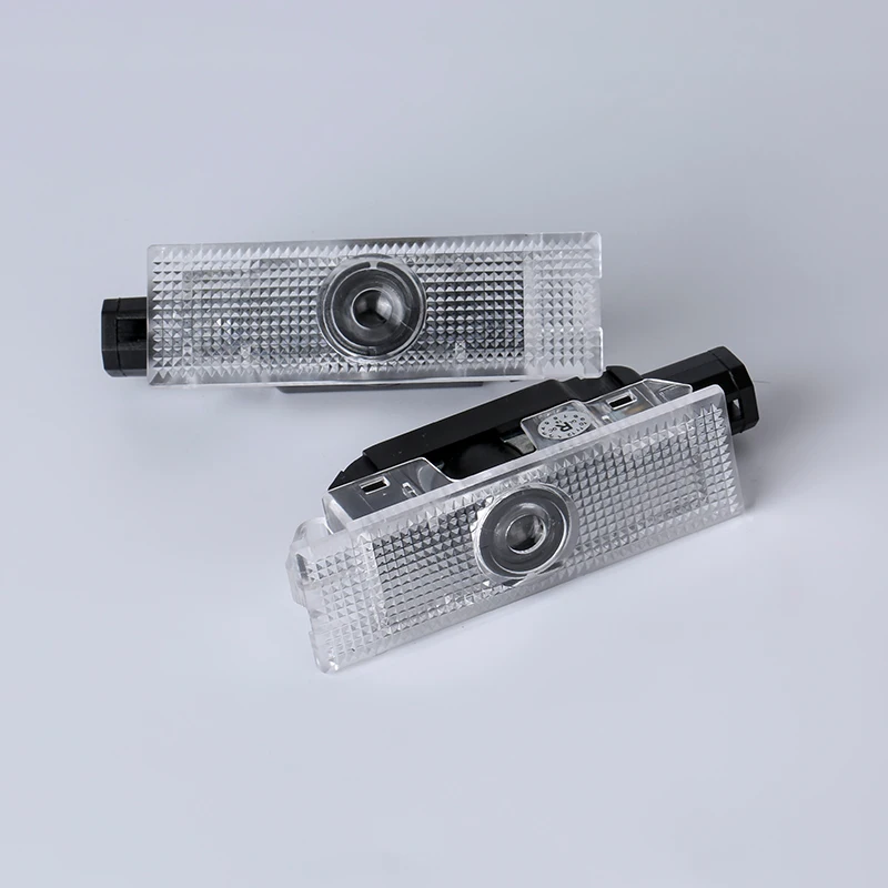 YY 2pcs for FIAT Linea Punto LED Car Welcome Light Door Logo Projector Puddle Light Ghost
