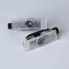 YY 2pcs for FIAT Linea Punto LED Car Welcome Light Door Logo Projector Puddle Light Ghost