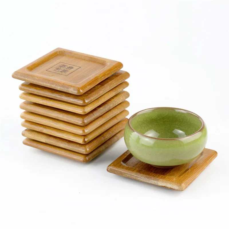 Деревянная подставка для чашек чайных и кофейных кружек|Коврики подложки| |