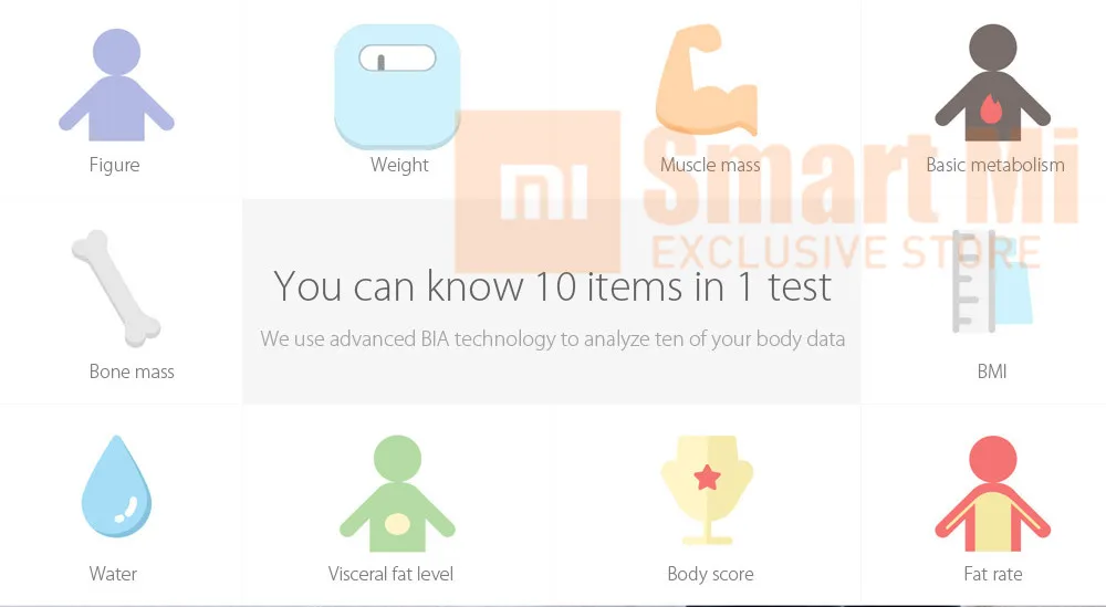 Xiaomi mi напольные весы 2 Смарт Bluetooth Измерение веса цифровой светодиодный дисплей тонкий внешний вид B mi BMR Висцеральный тест жира