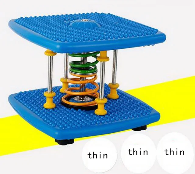 Cheap  Double spring lose weight Body sculpting Dance Machine Household Sports Equipment Stepper Fitness Twisted waist plate/tb231004