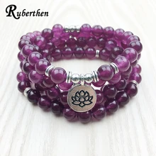 Ruberthen 2017 Fashion Claret Stone Bracelet High Quality Women s Yogi font b Necklace b font