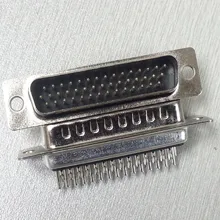 2 шт. DB44 мужской печатного монтажа последовательный порт разъем припоя типа D-Sub разъемы 44pin разъем jack адаптер 3 ряда 44 PIN 44p
