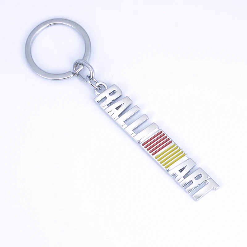 30/50/100PCS Car Kaychain keyring for Mitsubishi ralliart Lancer 9 10 Asx Outlander Pajero L200 Styling Key Chain Ring | Автомобили и