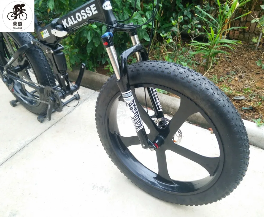 Top Kalosse Fat bicycle Six spokes wheels Beach bike 26*4.0 Tires mountain bike 21/24/27/30 speed 4 Top Kalosse Fat bicycle Six spokes wheels Beach bike 26*4.0 Tires mountain bike 21/24/27/30 speed 4