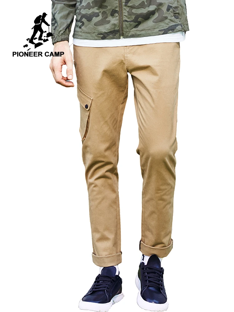 dark grey khaki pants