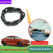 Автомобиль-Стайлинг для BMW 2 серии- Резина Анти-Шум Звукоизолированные пыле приборной панели автомобиля Лобовое стекло уплотнения полосы аксессуаров