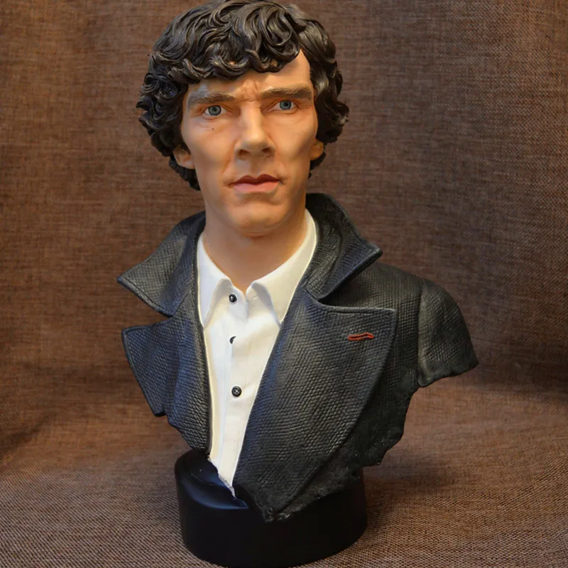 

Sherlock Benedict Cumberbatch Bust Variegation Ver BRONZE BRASS Ver Creative Colophony Crafts Toy G870