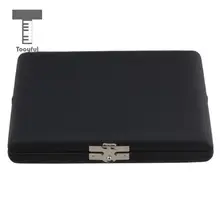 Tooyful деревянный oboe Рид футляр для хранения для 12 Тростников PU кожаный чехол черный