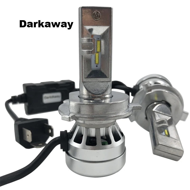 Автомобильная светодиодная фара DarkAway 9005 лм H7 H4 H8/H11 HB3/9006 HB4/880/881 H27/6000 H1 H15 72 Вт 12 В|h4