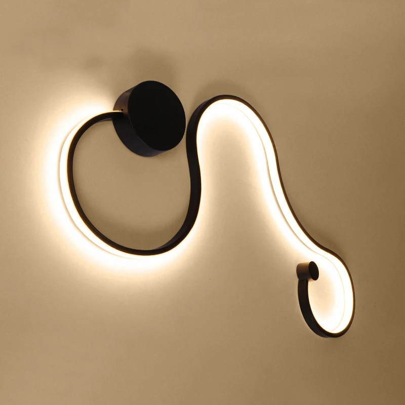 Modern-LED-Wall-lights-chrome-creative-wall-decoration-home-lighting-Simple-Bedside-Wall-Lamp-for-aisle (3)