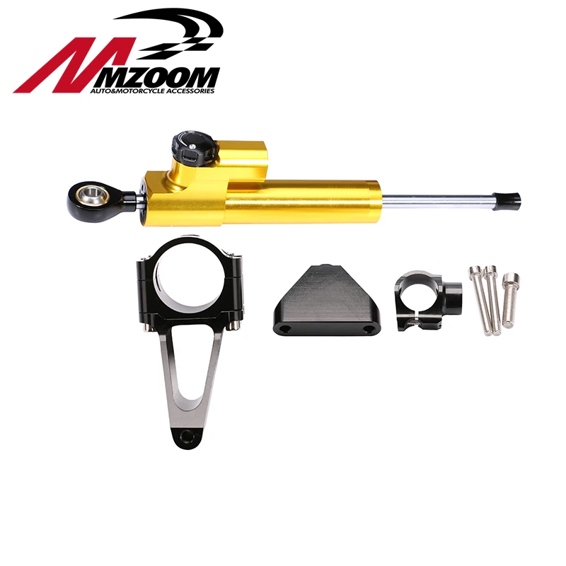 Mzoom Hyperpro демпфер рулевого управления с кронштейном поддержки для Honda CBR 600 F4I 2001