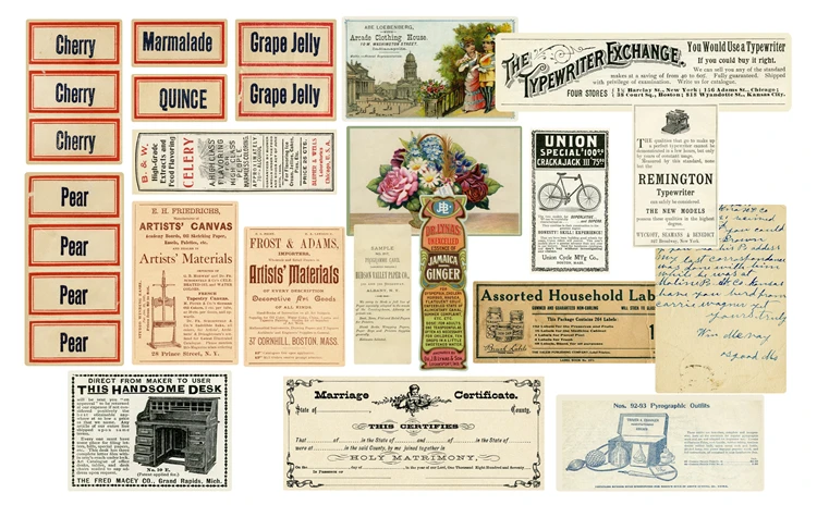 Наклейка на этикетку для Билла s Junk Journal дневник планировщик наклейка s Скрапбукинг винтажная открытка декоративная наклейка DIY ремесло фотоальбомы