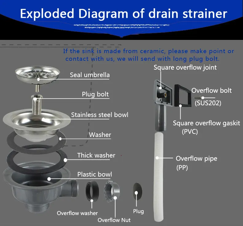Talea escorredor de pia para pia, 114mm