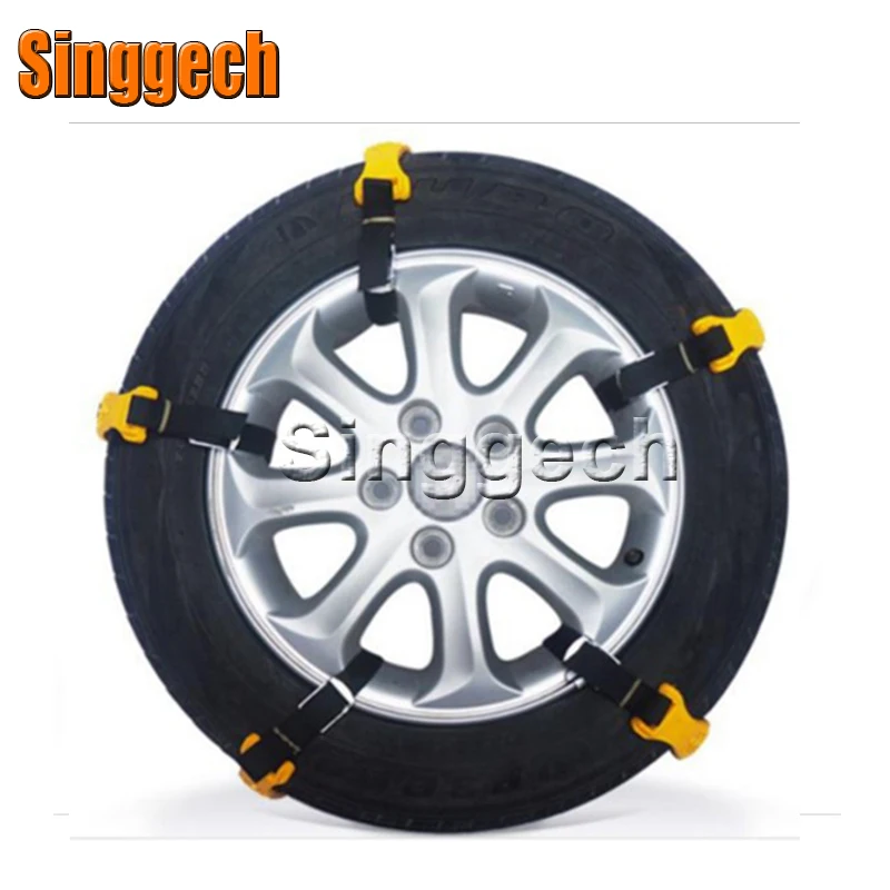 10X автомобильные колесные цепи для снега Jeep Renegade Wrangler JK Grand Cherokee Компас Jaguar XE XF XJ