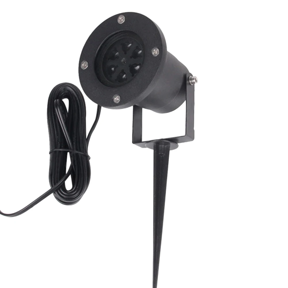 

Waterproof Snow Laser Projector Lamps Snowflake LED Stage Light For Christmas Party Landscape Light Garden Lamp AU/EU Plug