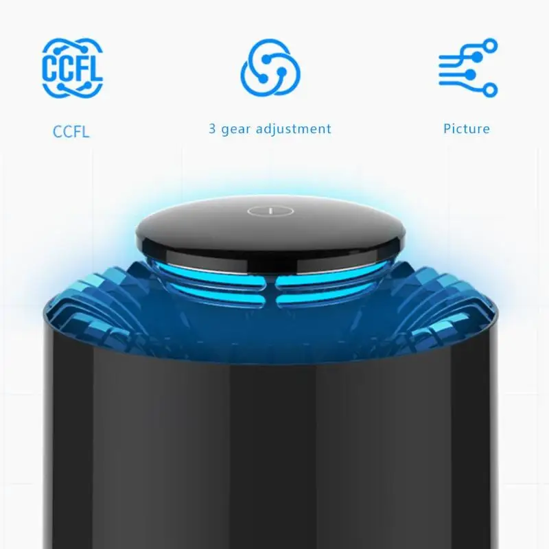 

Electronic Mosquito Killer Lamp Smart Photocatalyst Light Bug Insect Mosquito Repellent Repeller Zapper With US Plug Adapter