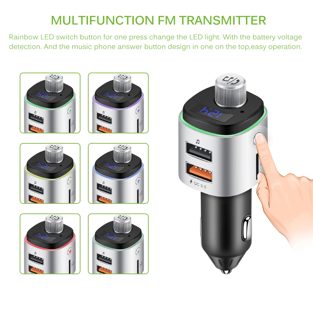fm transmitter bluetooth car