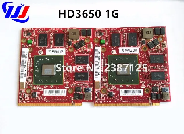 For A T I Radeon HD 3650 HD3650 1GB Graphic Video Card VGA Board for A c e r As p i r e 5520G 5720G 5920G 7520G 7720G Case
