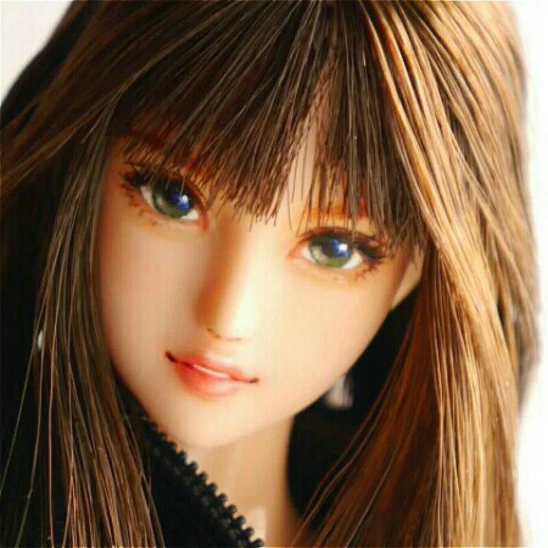 

Estartek Hand Makeup Customized SY43 1/6 Obitsu Takako Head Sculpt for Phicen Tbleague Action Figure DIY