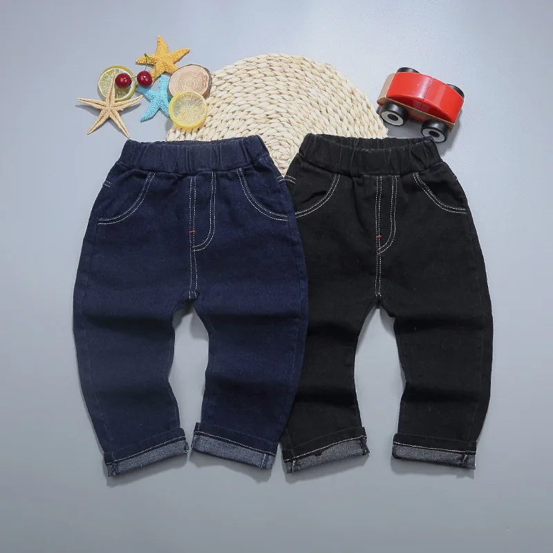 

IENENS 0-3Y Fashion Boys Slim Straight Jeans Toddler Infant Boy's Denim Trousers Kids Baby Children Long Pants Bottoms Clothing