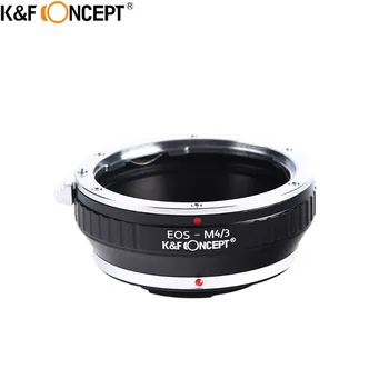 

K&F CONCEEPT For EOS-M4/3 Camera Lens Adapter Ring For Canon EOS EF Mount Lens to Micro 4/3 Olympus E-P1/P2/PL1 Panasonic G1/G2