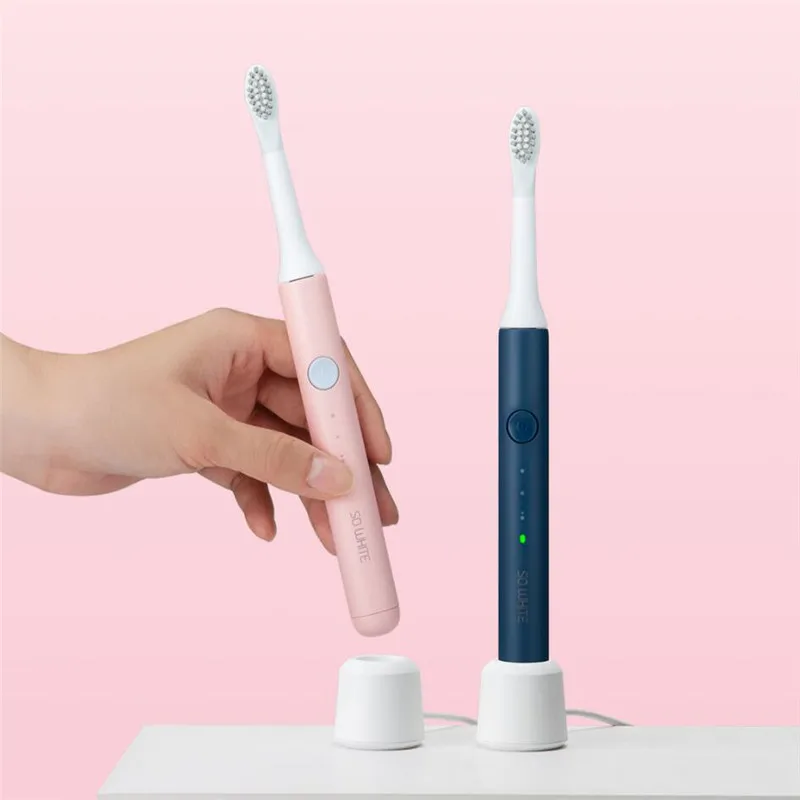 Xiaomi Mijia так белый Ультразвуковая электрическая зубная щетка для Зубная щётка