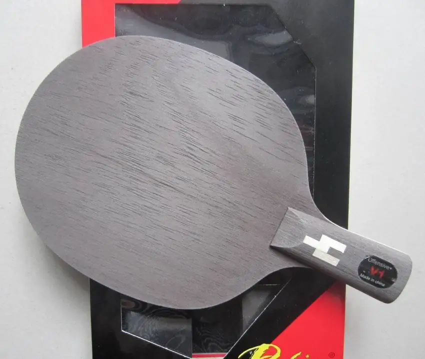 الشحن مجانا باليو V1 (V 1 ، V-1) 7 الخشب + 4 الكربون تنس طاولة شفرة ل هجوم سريع مع حلقة المضرب بينغبونغ المجاذيف