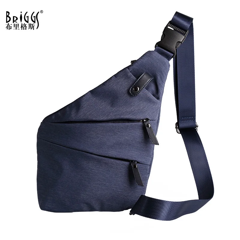 

New 2018 Men Canvas Chest Bag Fashion Single Shoulder Bags For Male Casual Crossbody Bags Men's Messenger Bags