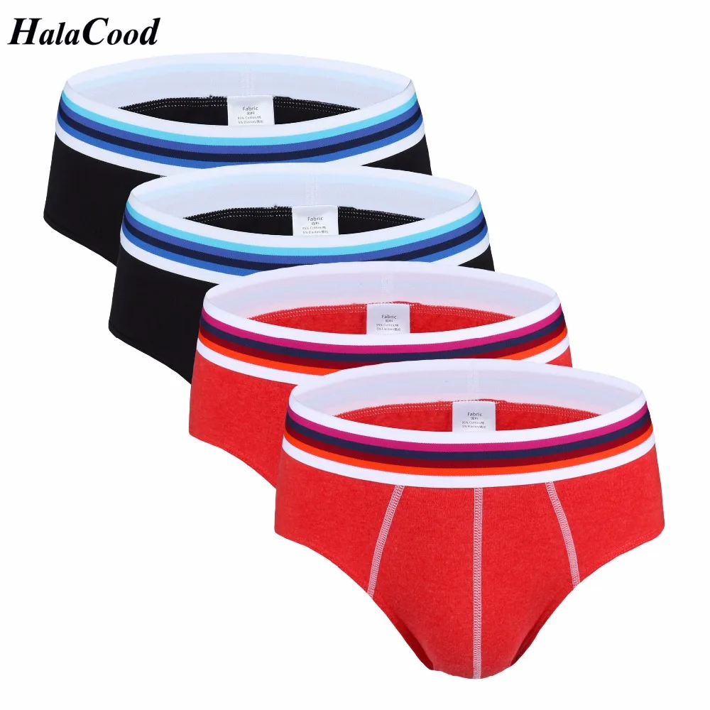 Buy 4Pcs/lot Brand Mr Underwear Men's Cotton Briefs