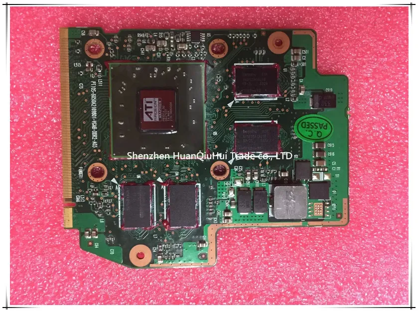  Wholesales V000121530 For Toshiba A300 A305 HD3650 512MB Laptop Video card Fully Tested 