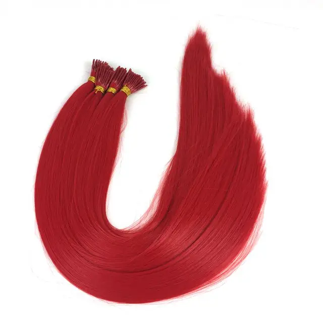 I Tip Feather Synthetic Pre Bonded Hair Extensions Luxury for Braiding 22