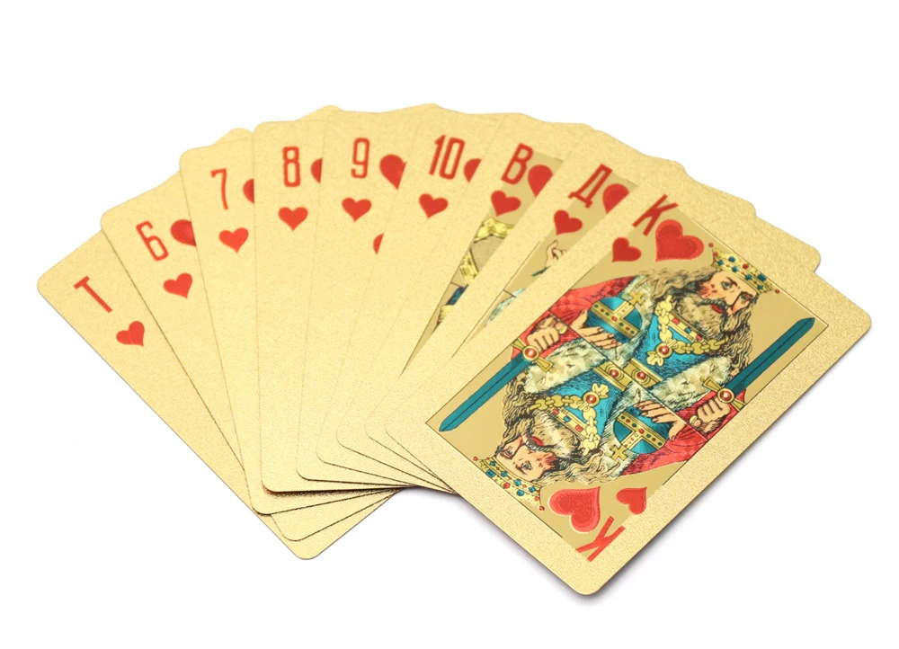 Игральные Карты Золотые Купить